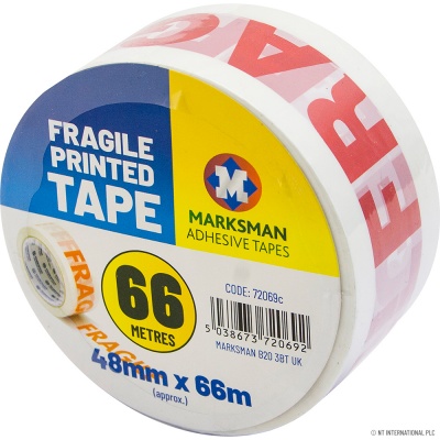 Packing tape Fragile Printed Tape 48mm X 66m